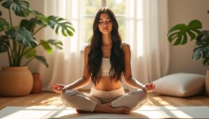 découvrez comment le yoga et la méditation peuvent contribuer à améliorer la santé de vos cheveux en réduisant le stress et en favorisant une meilleure circulation sanguine du cuir chevelu.