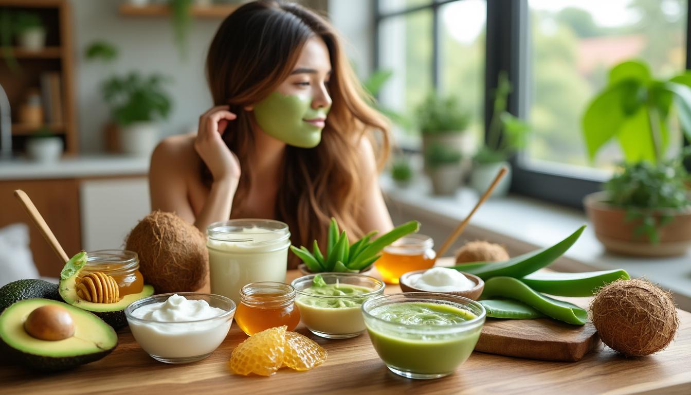 découvrez des recettes de masques naturels faits maison pour renforcer et revitaliser vos cheveux en douceur.